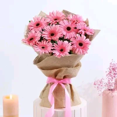 Pink Gerbera Bouquet