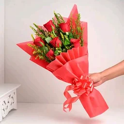 Red Roses Bunch