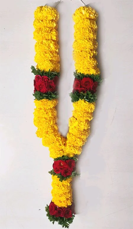 Yellow And Red Mala