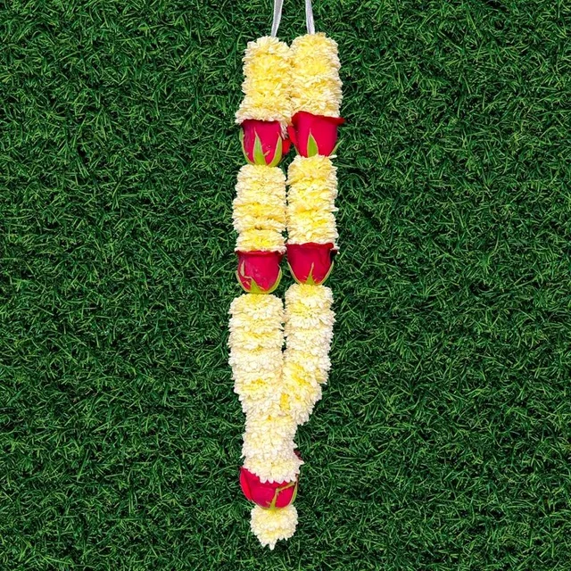 White And Red Mala