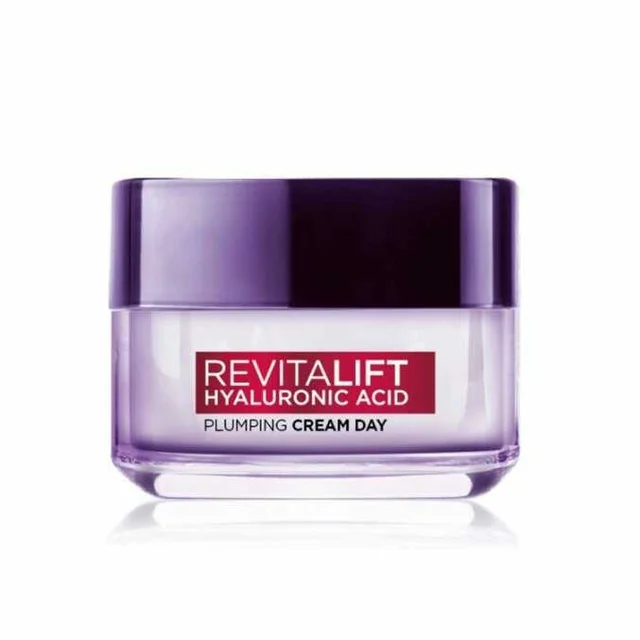 Loreal Paris Revitalift Hyaluronic Acid Plumping Day Cream for Women, 15 ml | Face Cream for Hydrated and Radiant Skin ,15gm