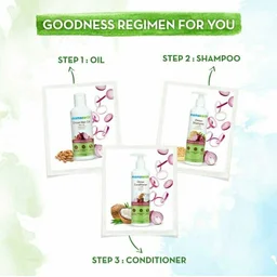 Mamaearth Onion Hair Fall Shampoo for Hair Growth & Hair Fall Control, with Onion Oil & Plant Keratin 200ml