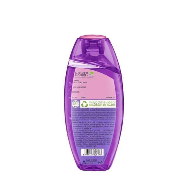 Fiama Shower Gel Blackcurrant & Bearberry Body Wash with Skin Conditioners for Radiant Glow, 250 ml bottle