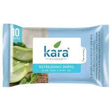 kara wipes for alo vera 10 wips pack 