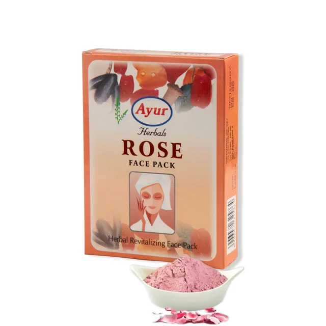 Ayur Herbals Rose Face Pack ,100 gm 