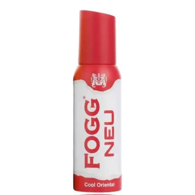 Fogg NEU Long Lasting Deodorant Spray for Men & Women, (Cool Oreintal) 120ml