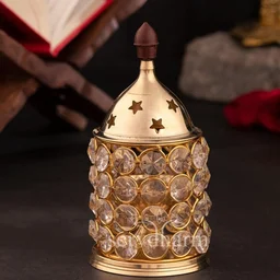 Diamond Crystal Akhand Diya - Medium, 220g