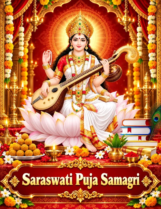 Saraswati Puja Kit - General