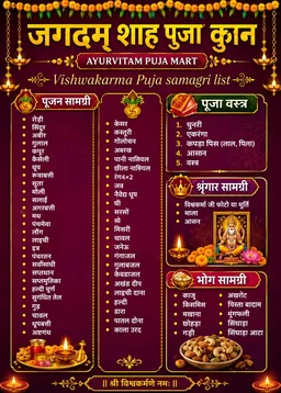 Vishwakarma Puja Kit - Special