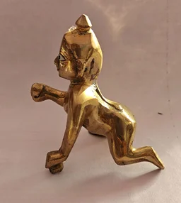 Laddu Gopal Brass Idol - 4No.
