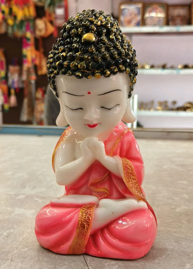 Baby Budha Praying Statue
