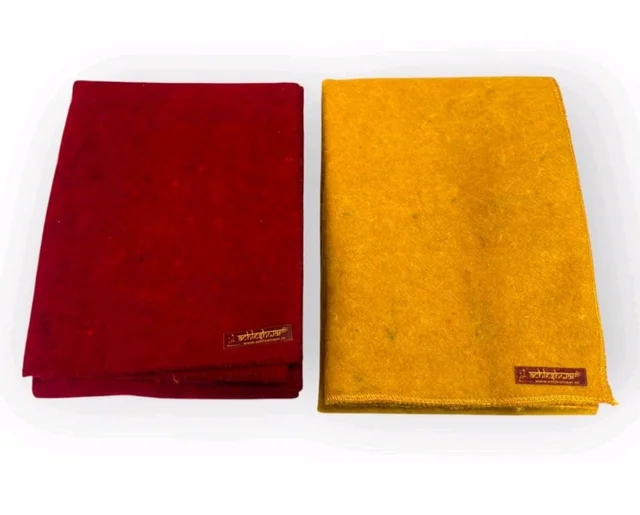Kambal Aasan/कम्बल आसन - Red