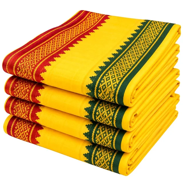 Gamachha/गमछा - Yellow