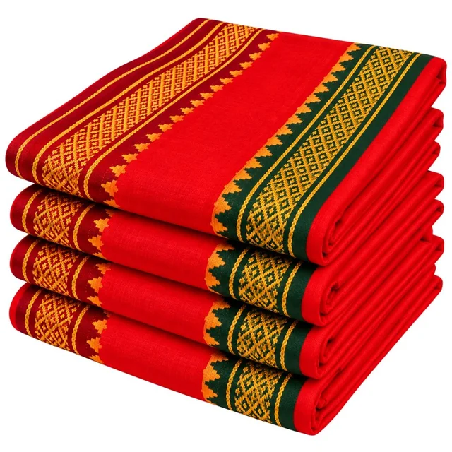 Gamachha/गमछा - Red