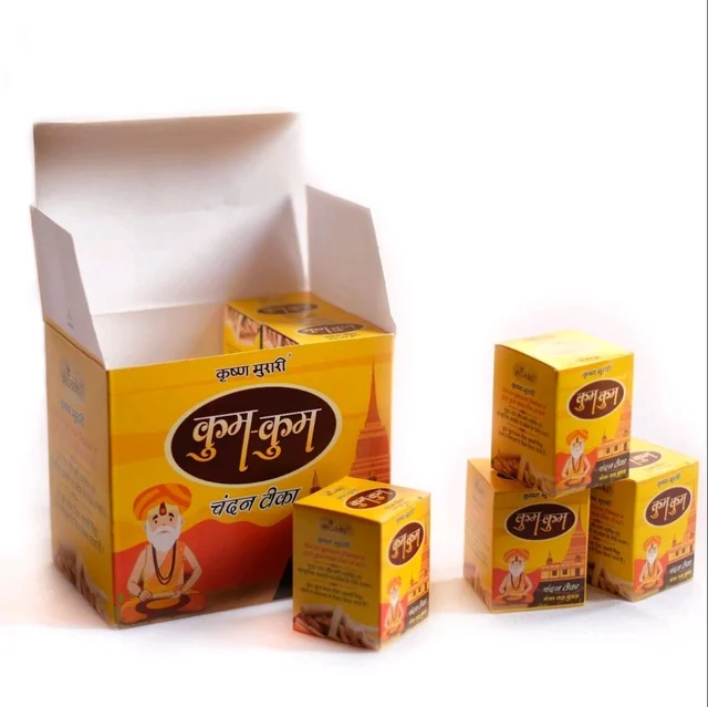 Krishan Murari Chandan Tika - Yellow