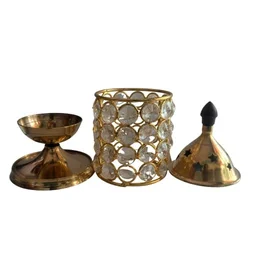 Diamond Crystal Akhand Diya - Medium, 220g