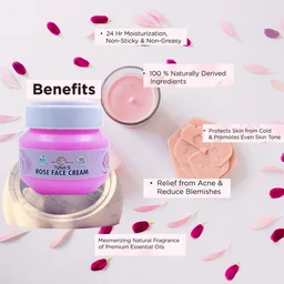 Tuna's® Tunas Rose Face Cream - 100gm