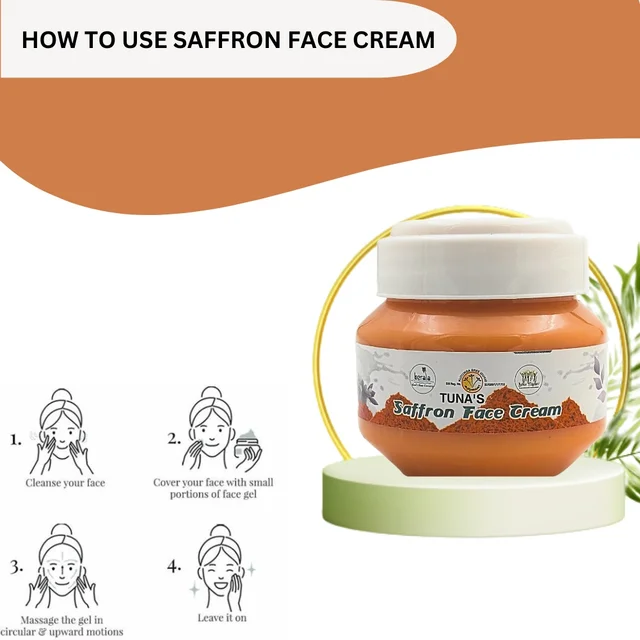 Tuna's® Tunas Saffron Face Cream - 100gm