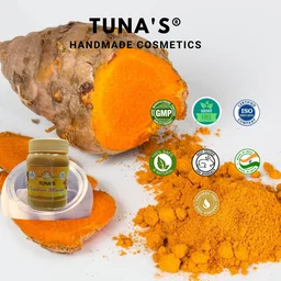Tuna's® Kasturi Turmeric for Skin Excess Oil Remover | Pimple Mark Remover - 50gm