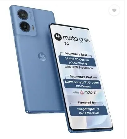 Motorola G96 5G (ASHLEIGHBLUE, 8GB RAM, 128GB Storage)
