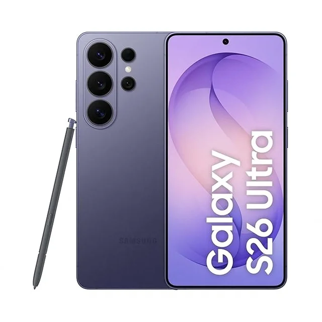Samsung Galaxy S26 Ultra 5G (Cobalt Violet, 12GB RAM, 256GB Storage)