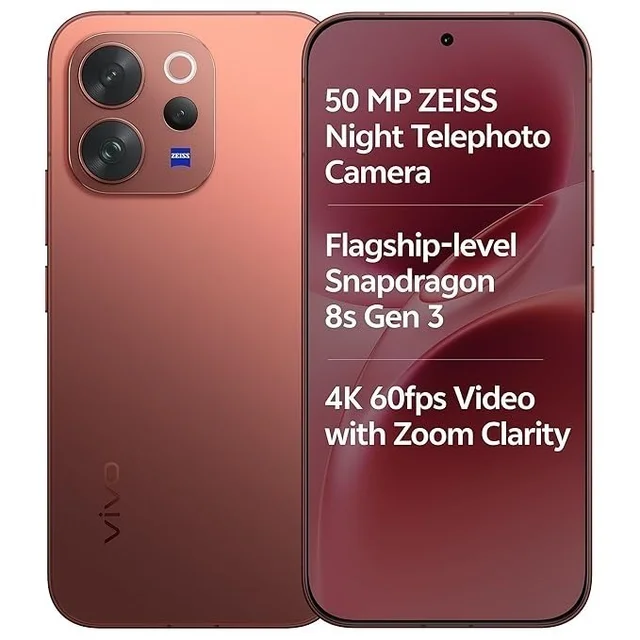 vivo V70 Elite 5G (Passion Red, 8GB RAM, 256GB Storage)
