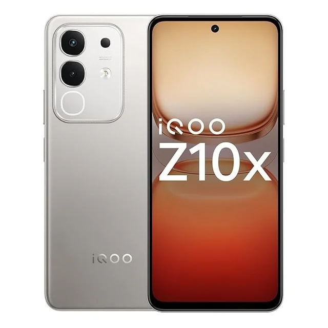 iQOO Z10x 5G (Titanium, 8GB RAM, 256GB Storage) | 6500 mAh Large