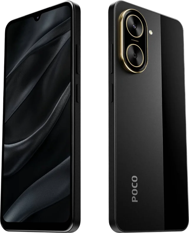 POCO C71 (Power Black, 128 GB) (6 GB RAM)