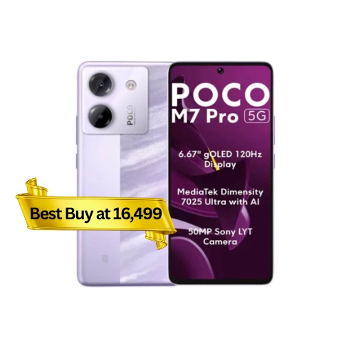 POCO M7 Pro 5G, Lavender Frost (8GB, 256GB)