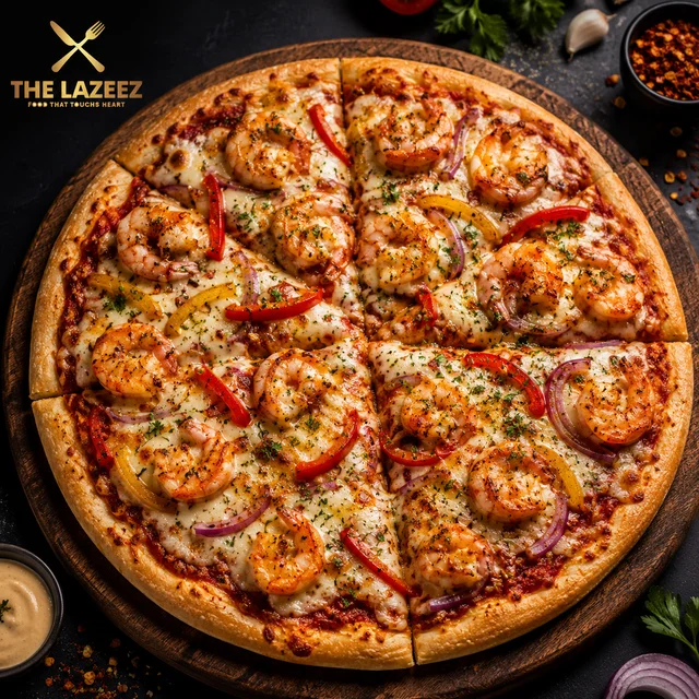 Prawn Pizza ( Medium )