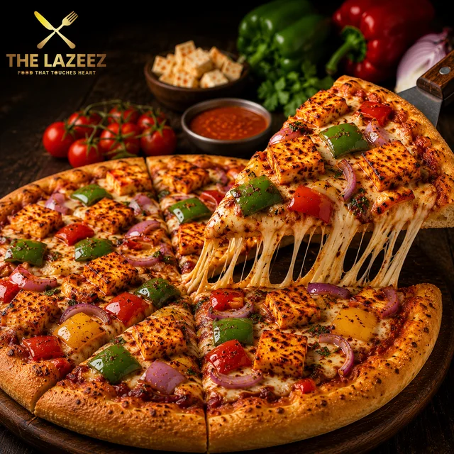 Tandoori Paneer Pizza (Medium )