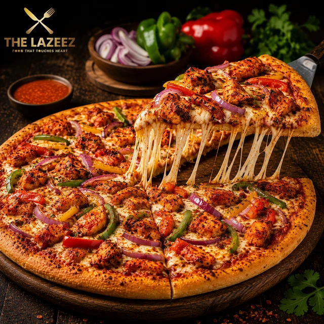 Tandoori Chicken Pizza ( Medium )