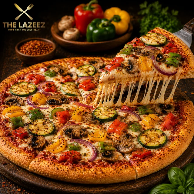 Grilled Exotic Veg - Pizza ( Medium )