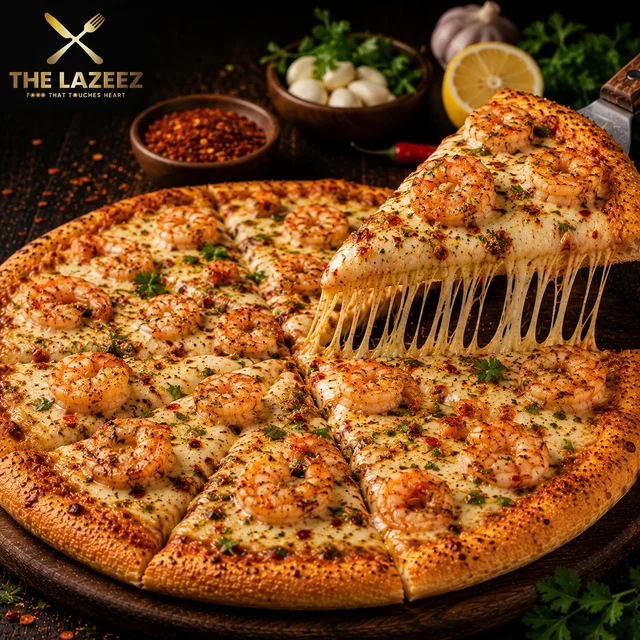 Prawn Pizza ( Medium )