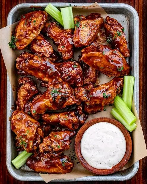 B.B.Q Chicken Wings (6 pis)