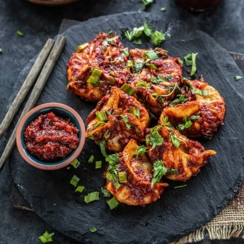 Chicken  Pan Fried Momo