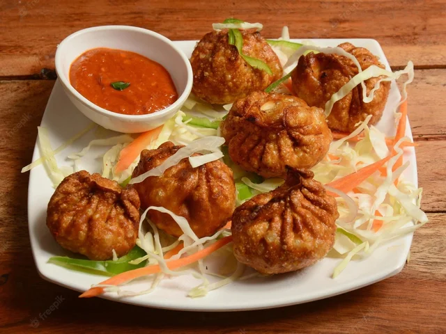 Chicken  Fried Momo