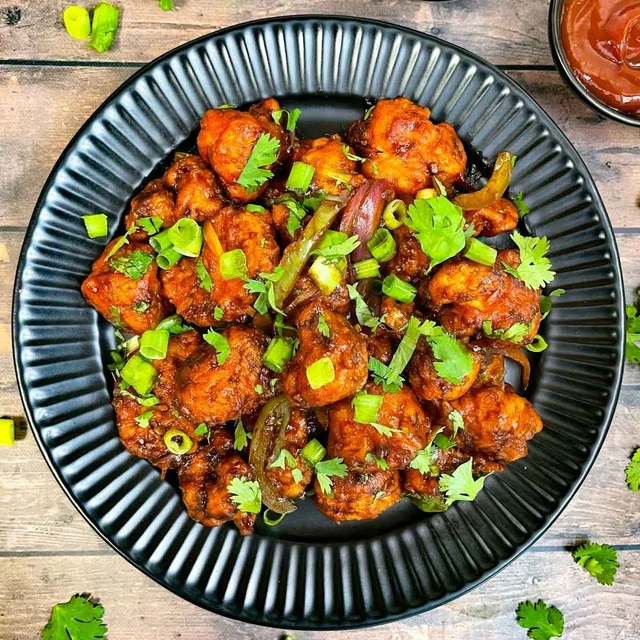 Mushroom Manchurian