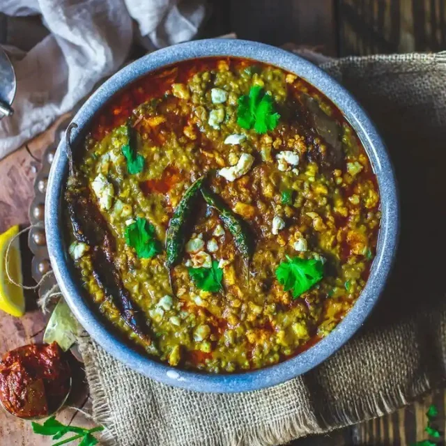 Chicken Egg Dal Tarka