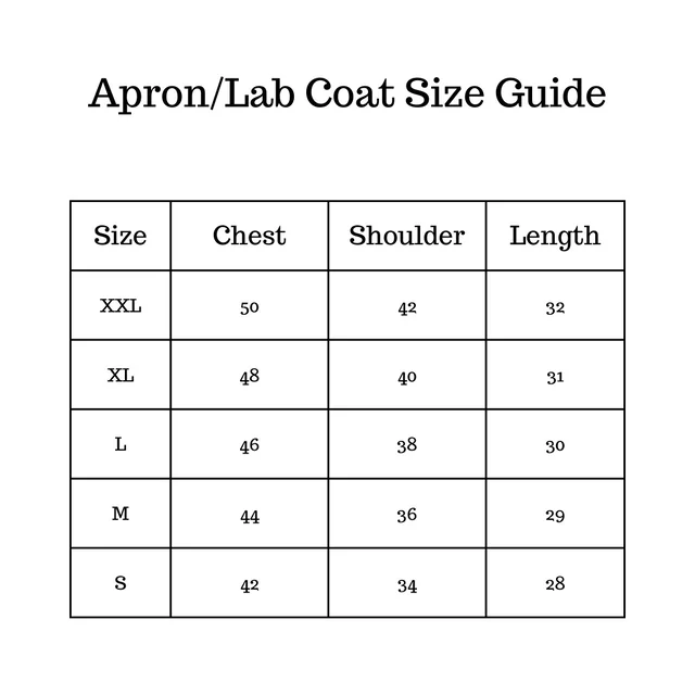 White Lab Coat Unisex - S
