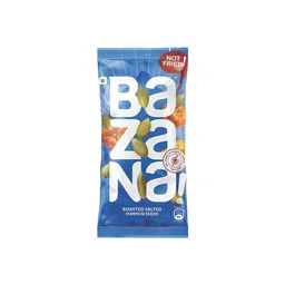 BAZANA Bazana Roasted Salted Pumpkin Seeds|(15 Packs,18gm each) -