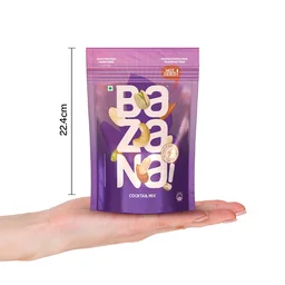 BAZANA Premium Cocktail Mix with Almonds, Cashews, Pistachios and Peanuts | 170g