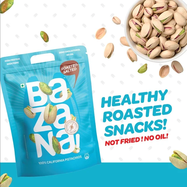 BAZANA Bazana Roasted Salted Pistachios 1kg Pack
