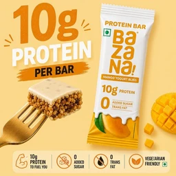 Bazana Foods Pvt Ltd Bazana Mango Yogurt Bliss Protein Bar - 40g