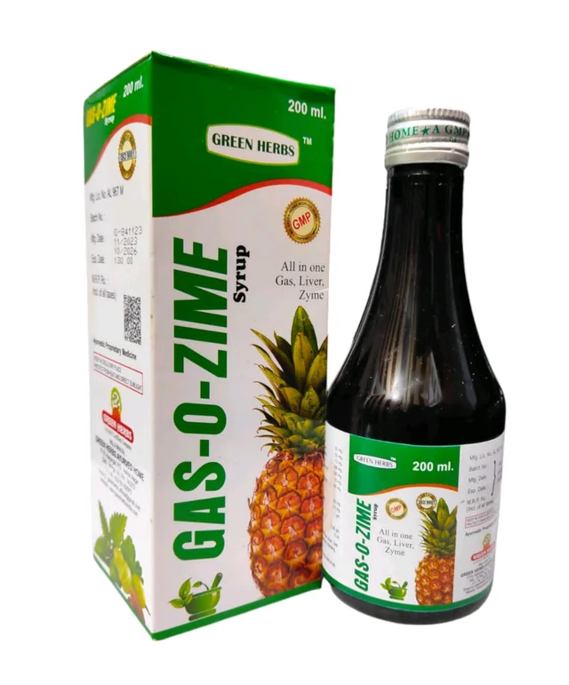 Gas O Zime Syrup (For Gas, Antacid & Indigestion) 450ml - 200ml