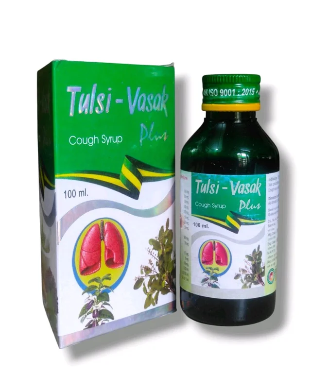 Tulsi Basak Syrup 