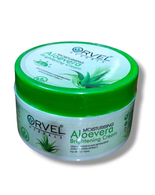Orvel Aloevera Moisturizer Cream For All Types Of Skins - 200gm