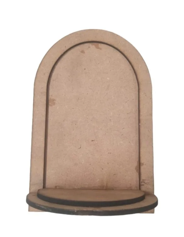 Round Tea Light Candle Holder / Stand /Shelf - Single PC