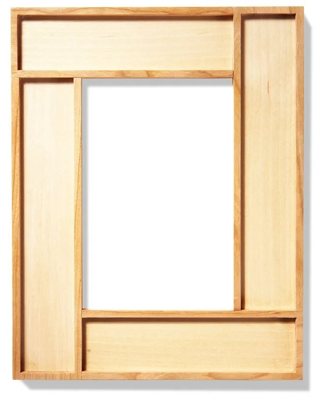 Wooden Platter With Partition