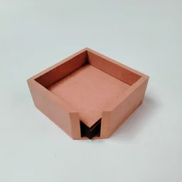 Square coaster set with Box stand - 4